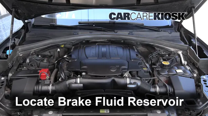 2017 Jaguar F-Pace Premium 3.0L V6 Supercharged Brake Fluid